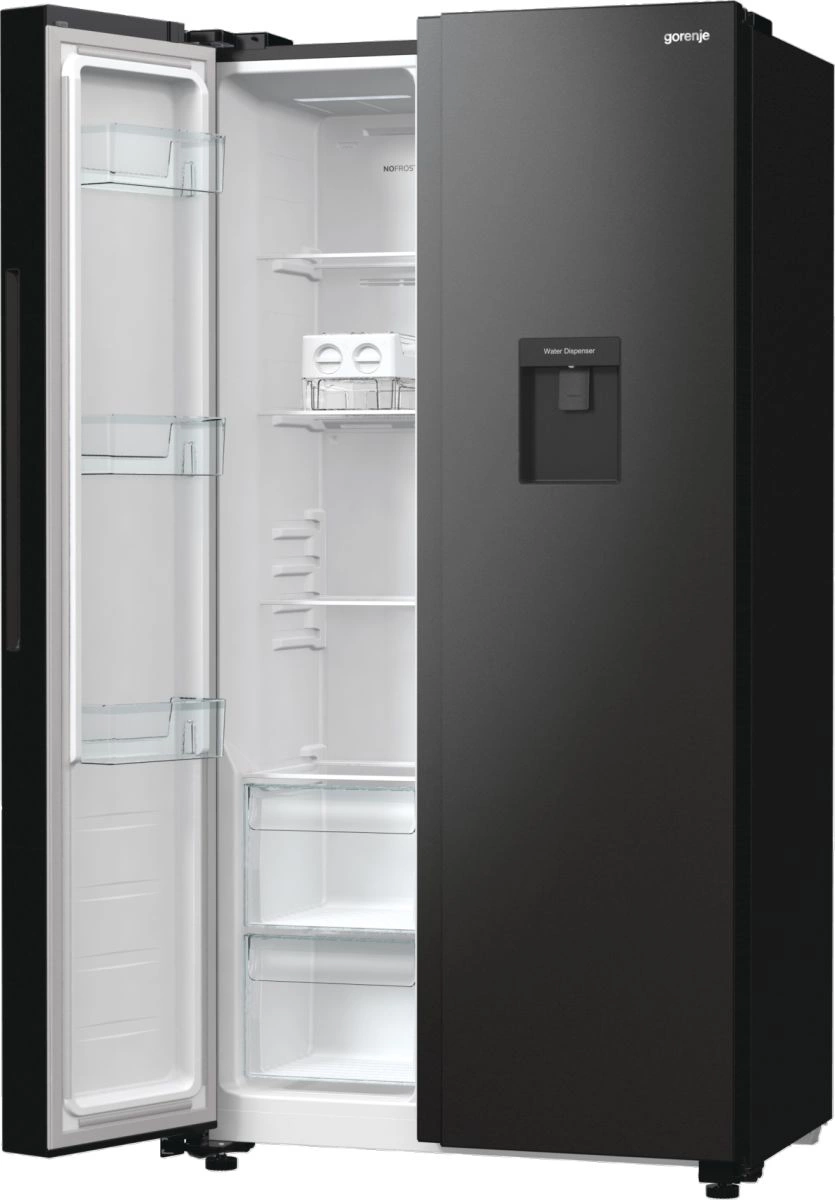 Холодильник Gorenje NRR9185EABXLWD 2-хкамерн. черный мат. инвертер