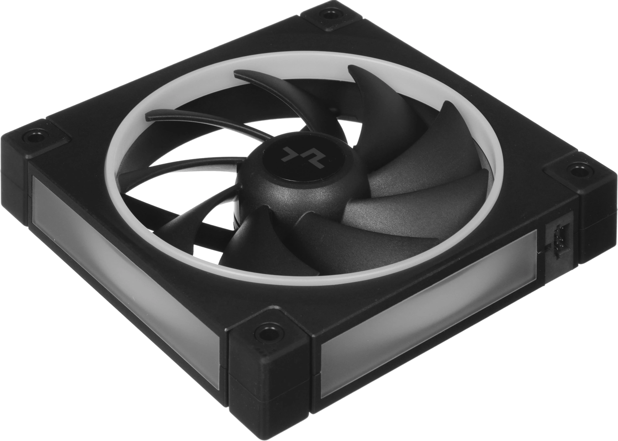 Вентилятор для корпуса Deepcool FL12 ARGB 120х120x25 черный 4-pin 32дБ (R-FL12-BKAPN1-G) Ret