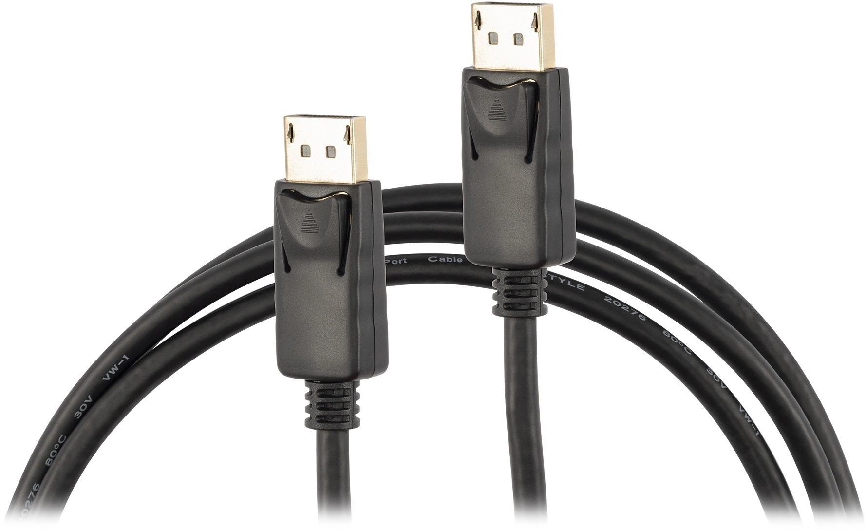 Кабель аудио-видео Buro V2.0 DisplayPort (m)/DisplayPort (m) 3м. черный (BU-DP2.0-3M)
