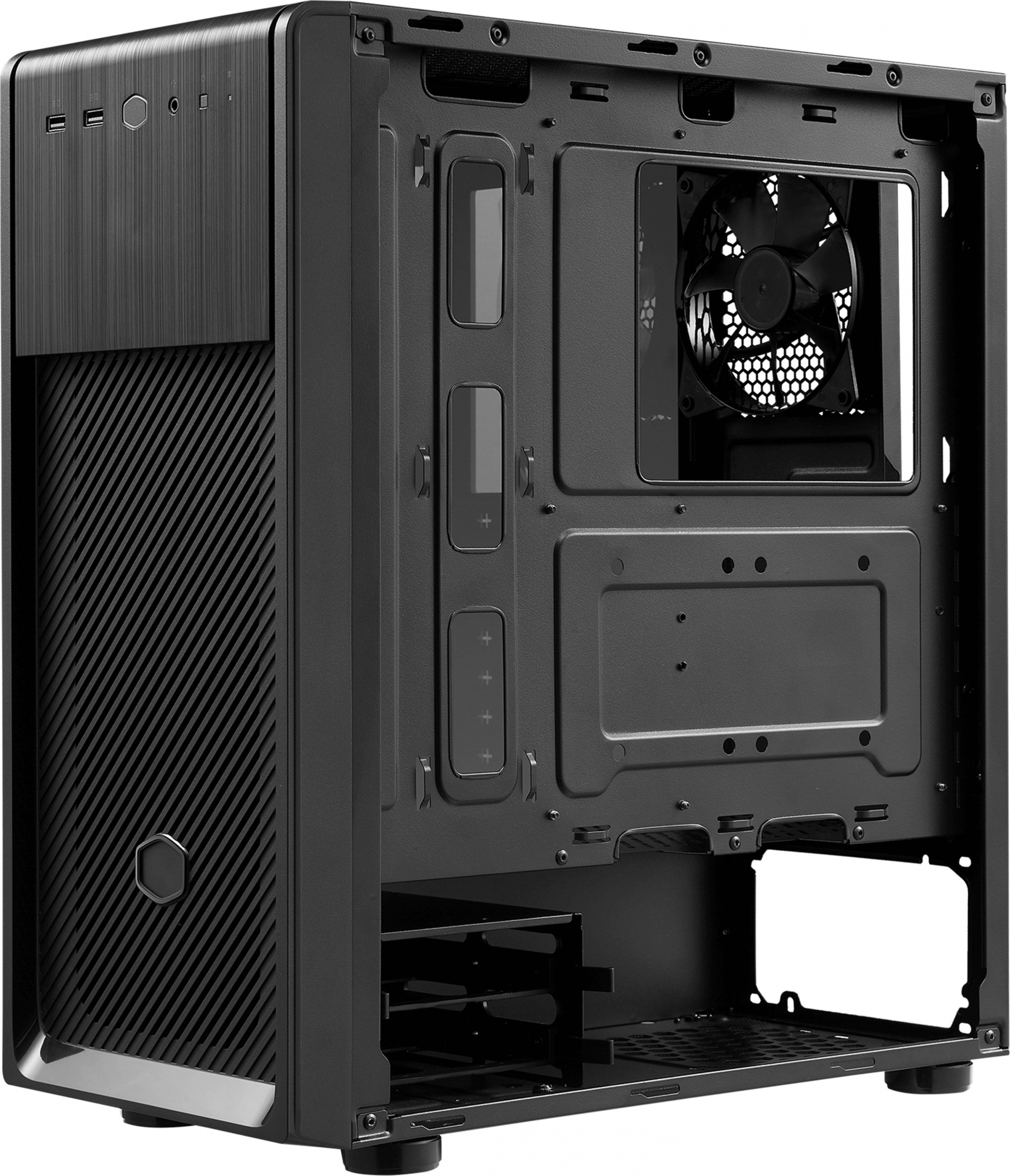 Корпус Cooler Master Elite 500 w/o ODD черный без БП ATX 5x120mm 4x140mm 2xUSB3.0 audio bott PSU