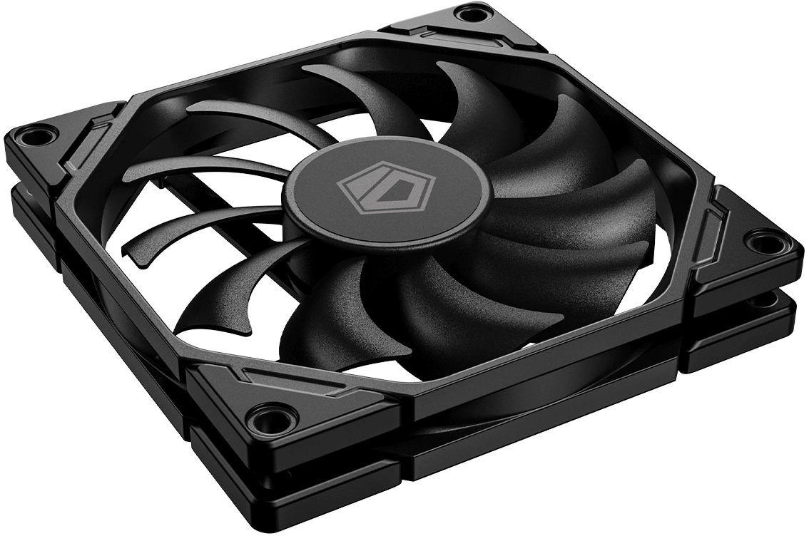 Вентилятор для корпуса ID-Cooling TF-9215-K 92х92x15 черный 4-pin 35дБ Ret