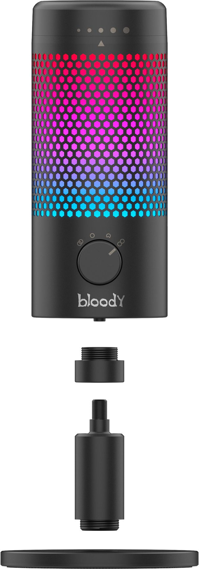 Микрофон проводной A4Tech Bloody GM50 Pro 2.5м черный