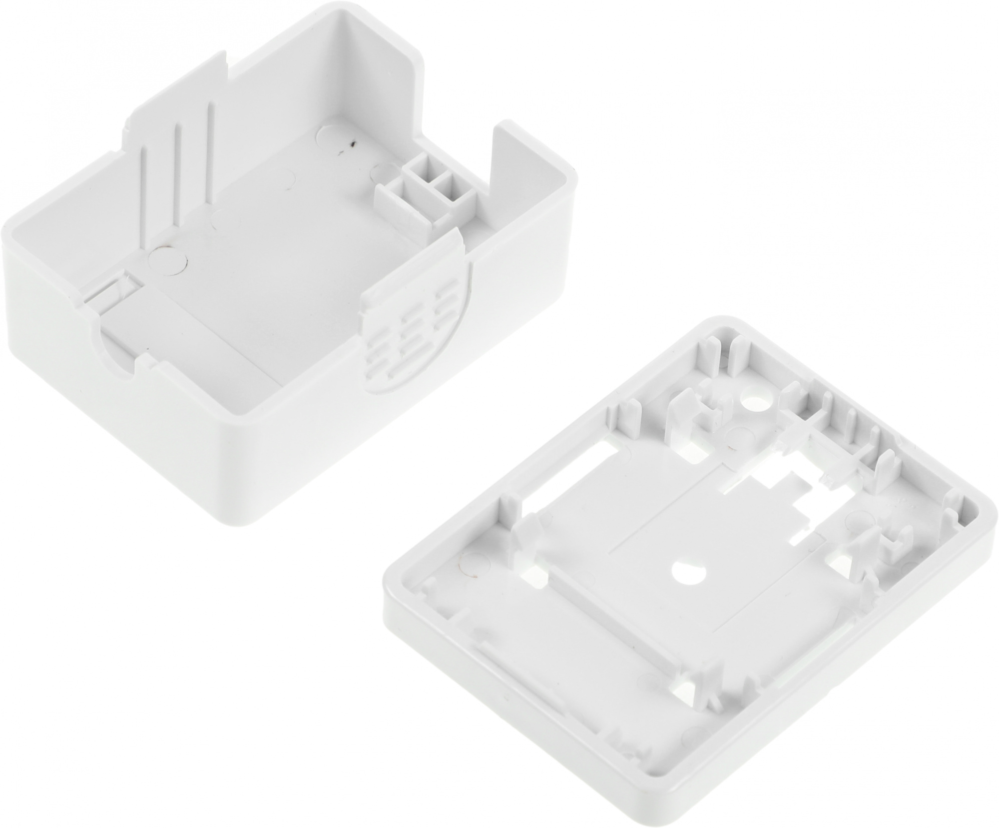 Коробка Lanmaster TWT-SA1-WH настенная 62x67x30мм крышка Keystone ПВХ белый