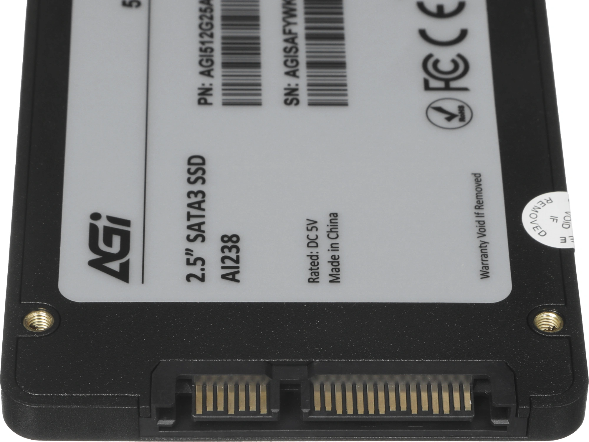 Накопитель SSD AGi SATA-III 512GB AGI512G25AI238 AI238 2.5"