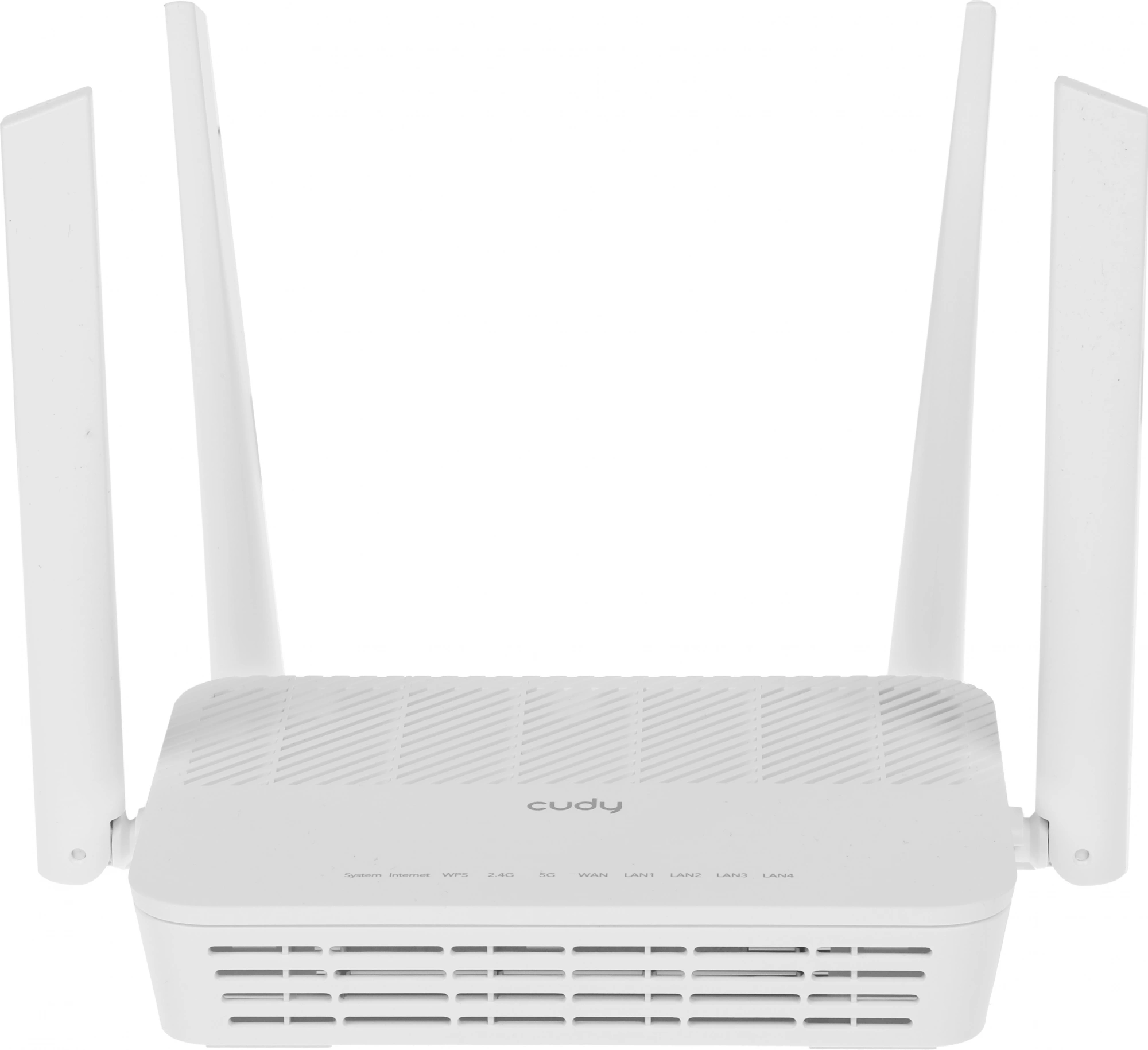 Роутер беспроводной Cudy WR3000H AX3000 100/1000/2500BASE-T белый