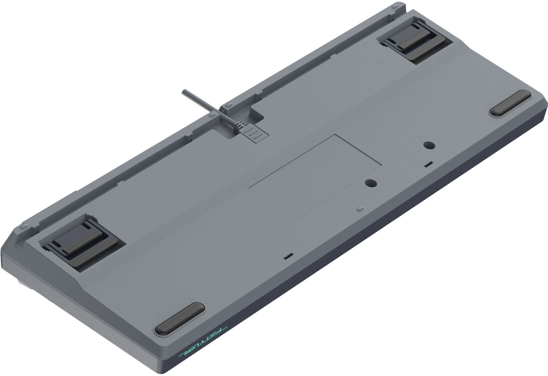 Клавиатура A4Tech FS300 механическая черный/серый USB for gamer LED (FS300 PANDA ROCK) кабель 1.8м