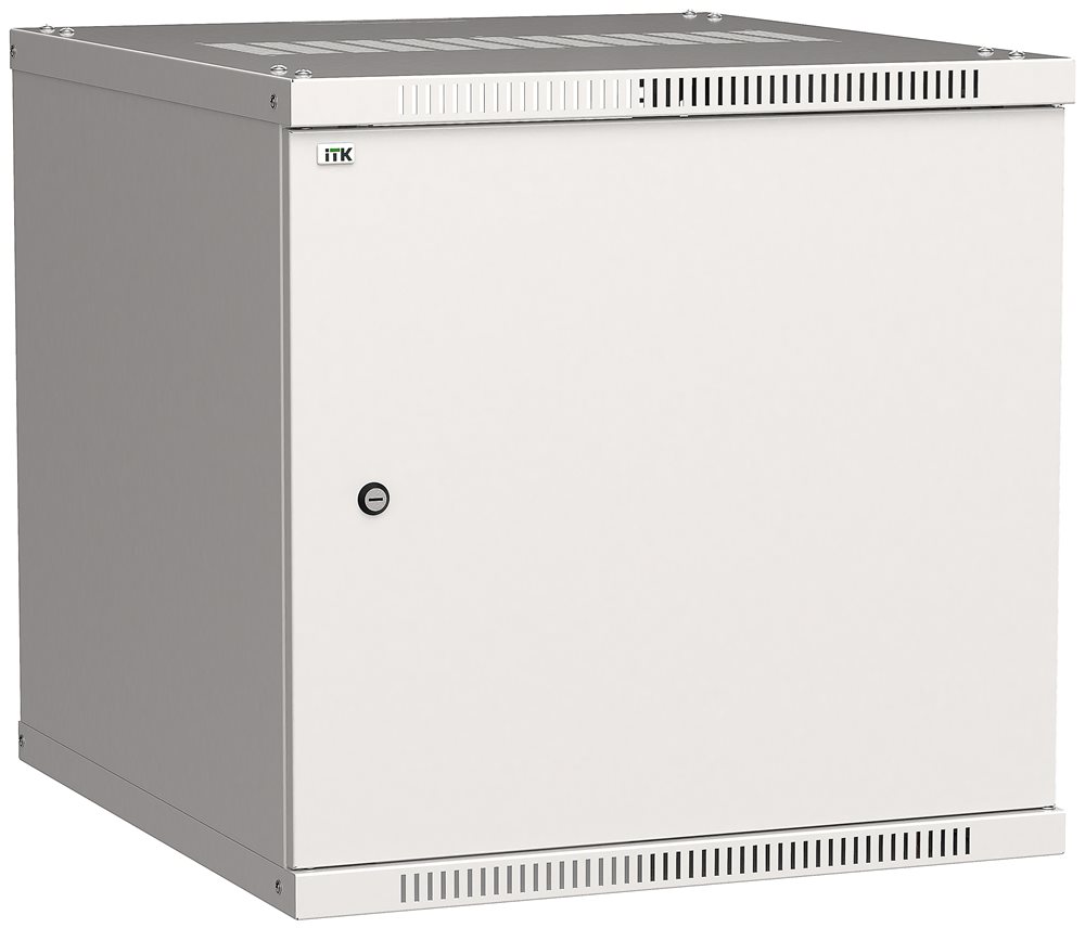 LWE3-09U64-MF - ITK Шкаф LINEA WE 9U 600x450мм дверь металл серый