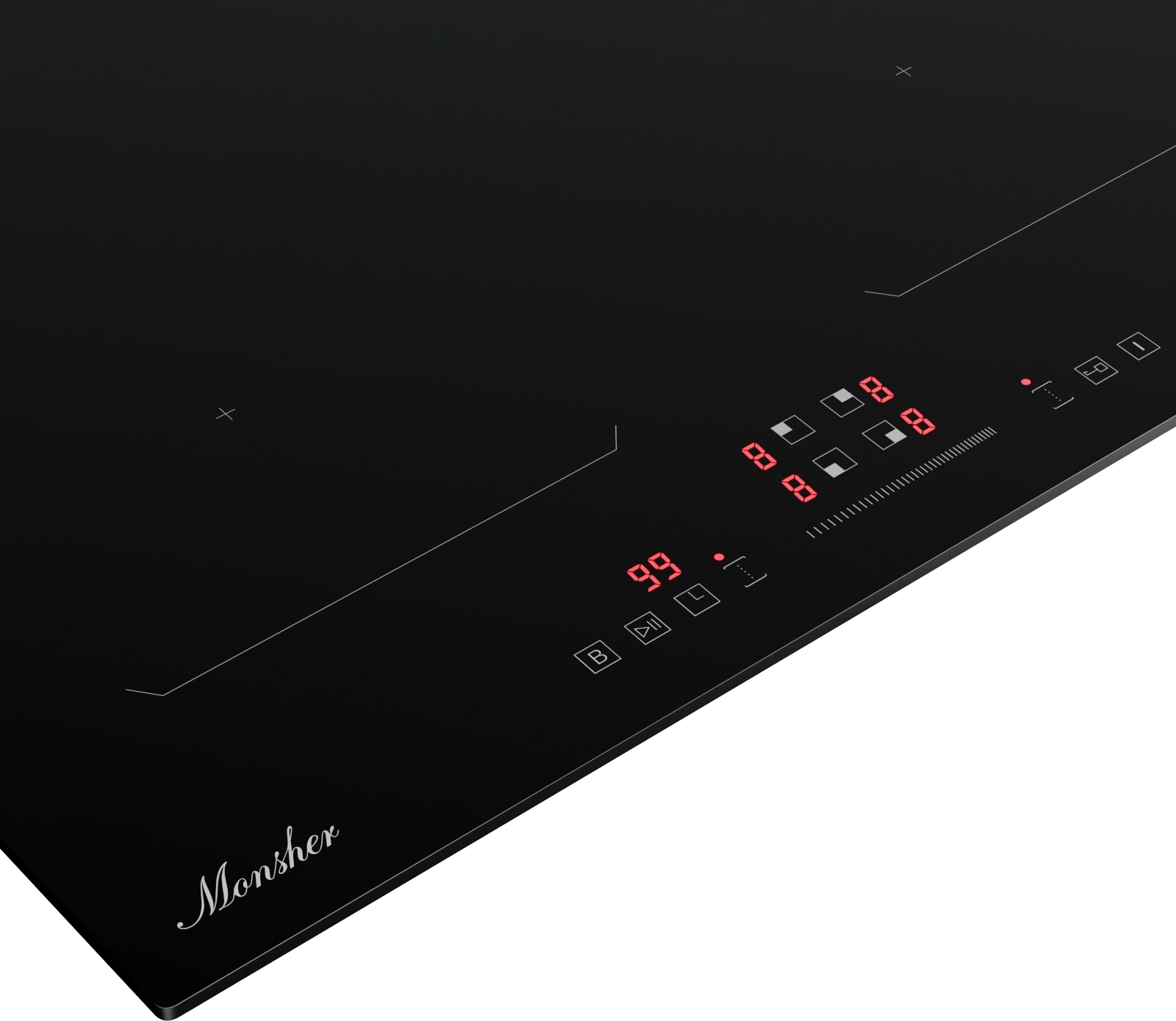 Индукционная варочная поверхность Monsher MHI 6026 черный