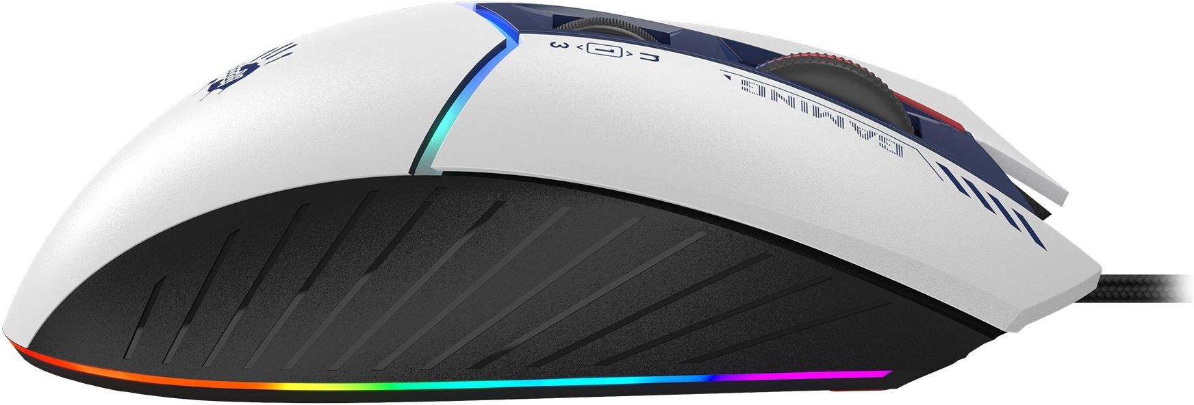 Мышь A4Tech Bloody W95 Max Sports синий/белый оптическая 12000dpi USB 10but (W95 MAX SPORTS NAVY)