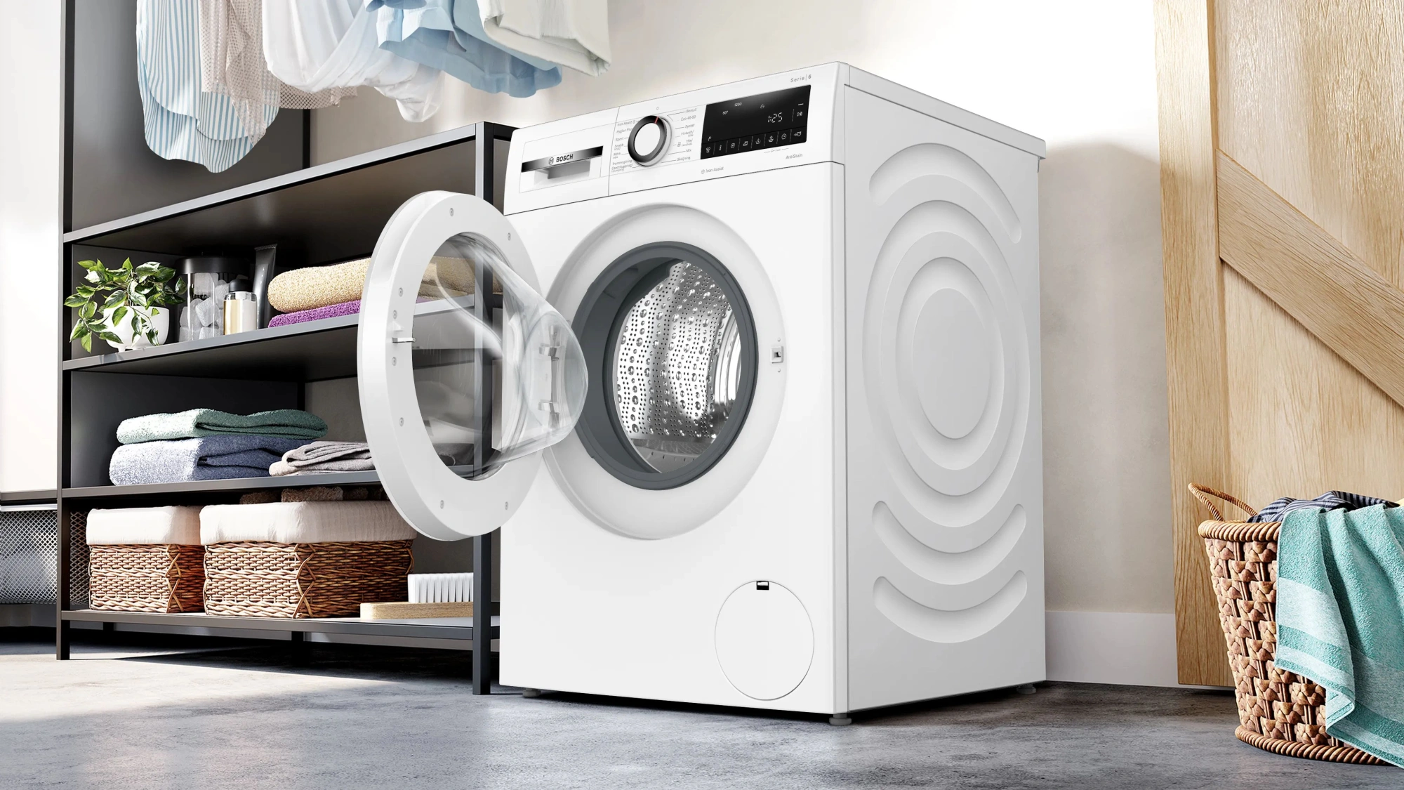 Стиральная машина Bosch Serie 6 WGG242Z2SN пан.швед. класс: A загр.фронтальная макс.:9кг белый