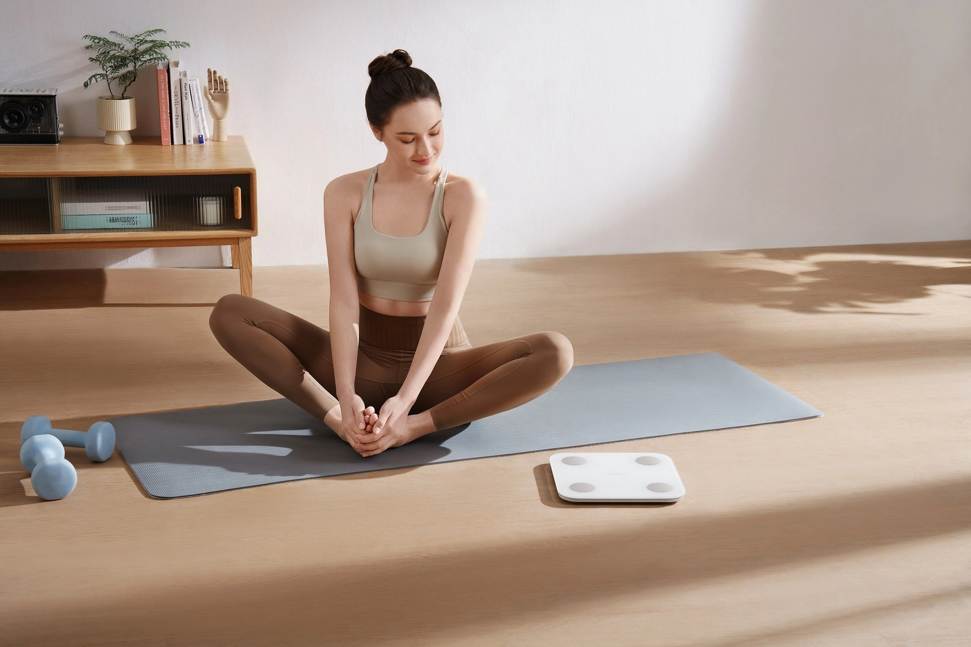 Весы напольные электронные Xiaomi Body Composition Scale S400 макс.150кг белый