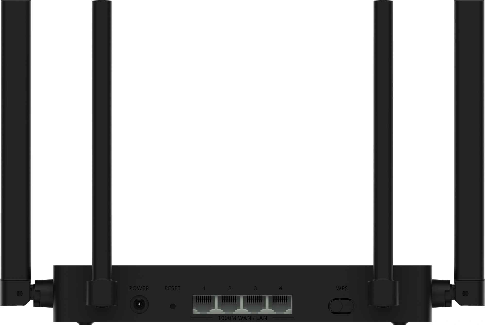 Роутер беспроводной Huawei WiFi AX1 WS5203-23 (53030CTF) AC1200 10/100/1000BASE-T черный