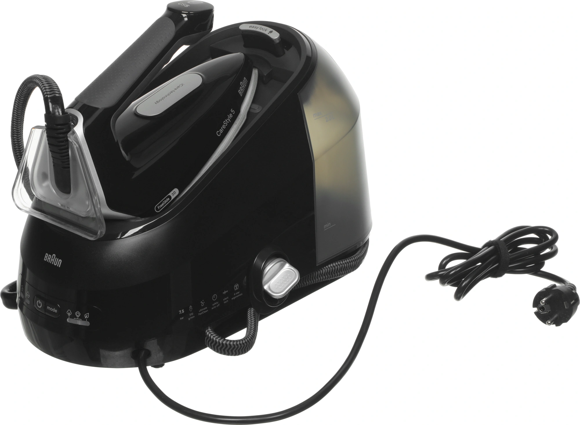 Парогенератор Braun CareStyle 5 IS5249BK 2400Вт черный