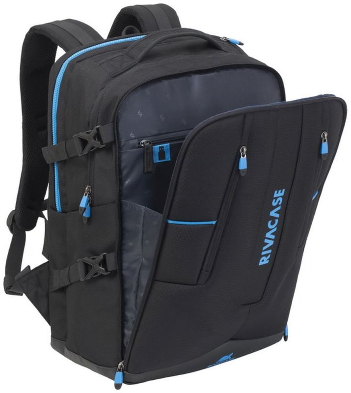Рюкзак для ноутбука 17.3" Riva 7860 черный полиэстер (7860 BLACK)