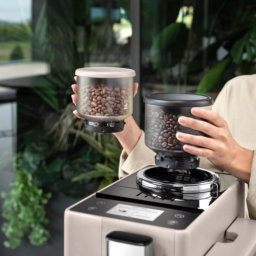 Кофемашина Delonghi EXAM440.55.BG 1450Вт бежевый