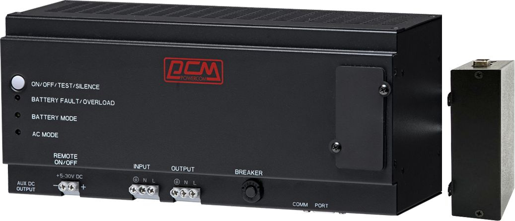 Источник бесперебойного питания Powercom DRU-500 300Вт 500ВА черный Gen 2