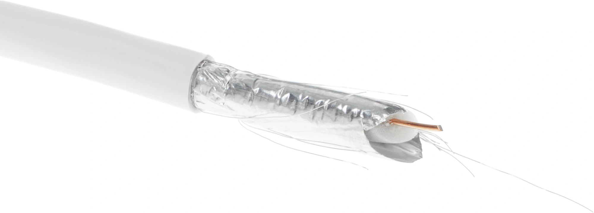 Кабель Premier CONNECT-AV RG-6/U CCS WT 50м. белый (21-321 50)