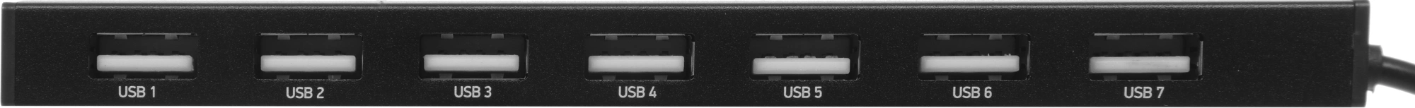 Разветвитель USB-C Digma HUB-7U2.0-UC-B 7порт. черный