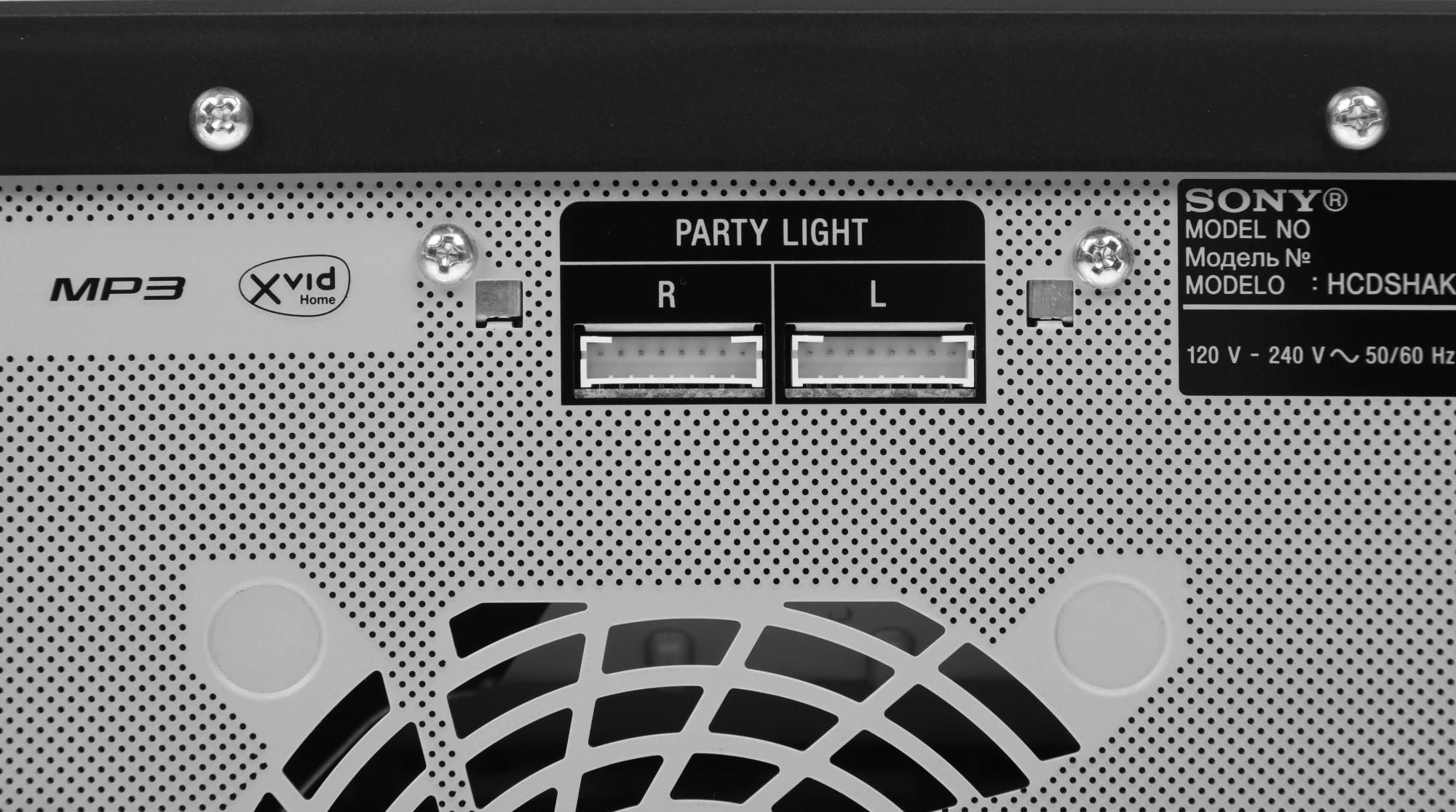 Минисистема Sony Shake-X10 черный 1200Вт CD CDRW DVD DVDRW FM USB BT