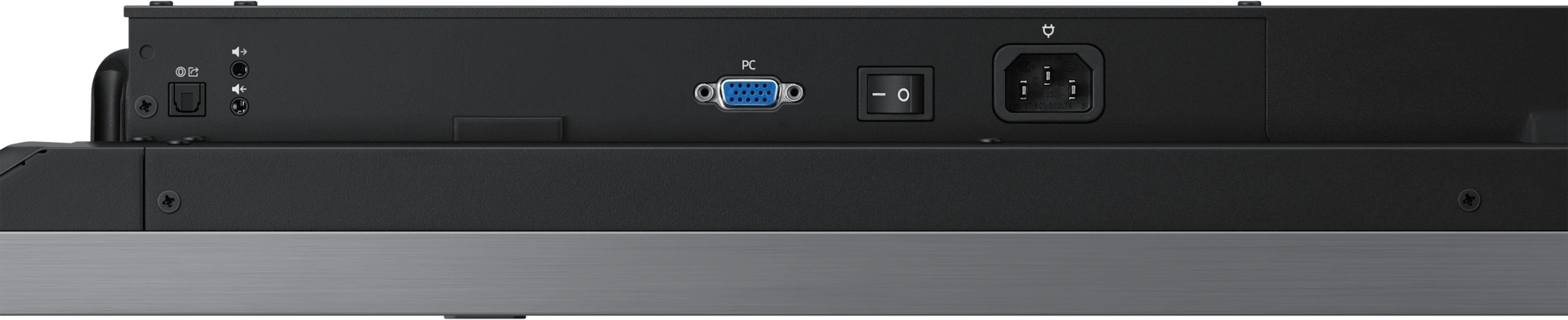 Панель Samsung 86" WA86D черный LED 6ms 16:9 HDMI матовая 4000:1 400cd 178гр/178гр 3840x2160 4K USB 74.5кг