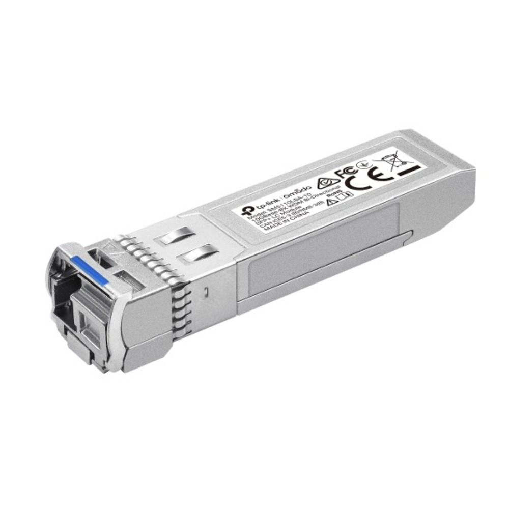SM5110LSA-10 - Трансивер TP-Link одномодовый WDM двунаправленный SFP+ LC, 10Gbase-BX.LC/UPC интерфейс, TX:1330 нм / RX:1270 нм, до 10 км