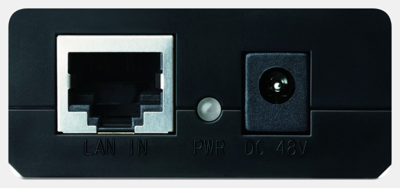 Инжектор PoE TP-Link POE150S 10/100/1000BASE-T 48В(DC)