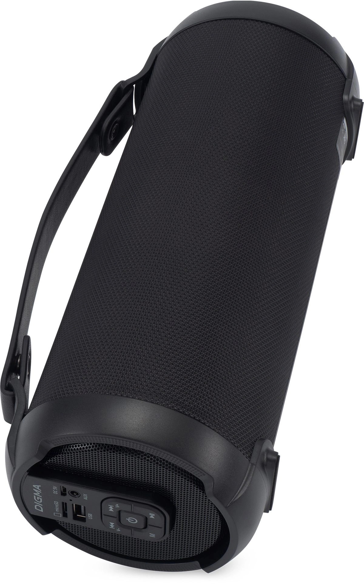 Колонка порт. Digma D-PS1520 черный/черный 16W 1.0 BT 10м 1500mAh (SP1520B)