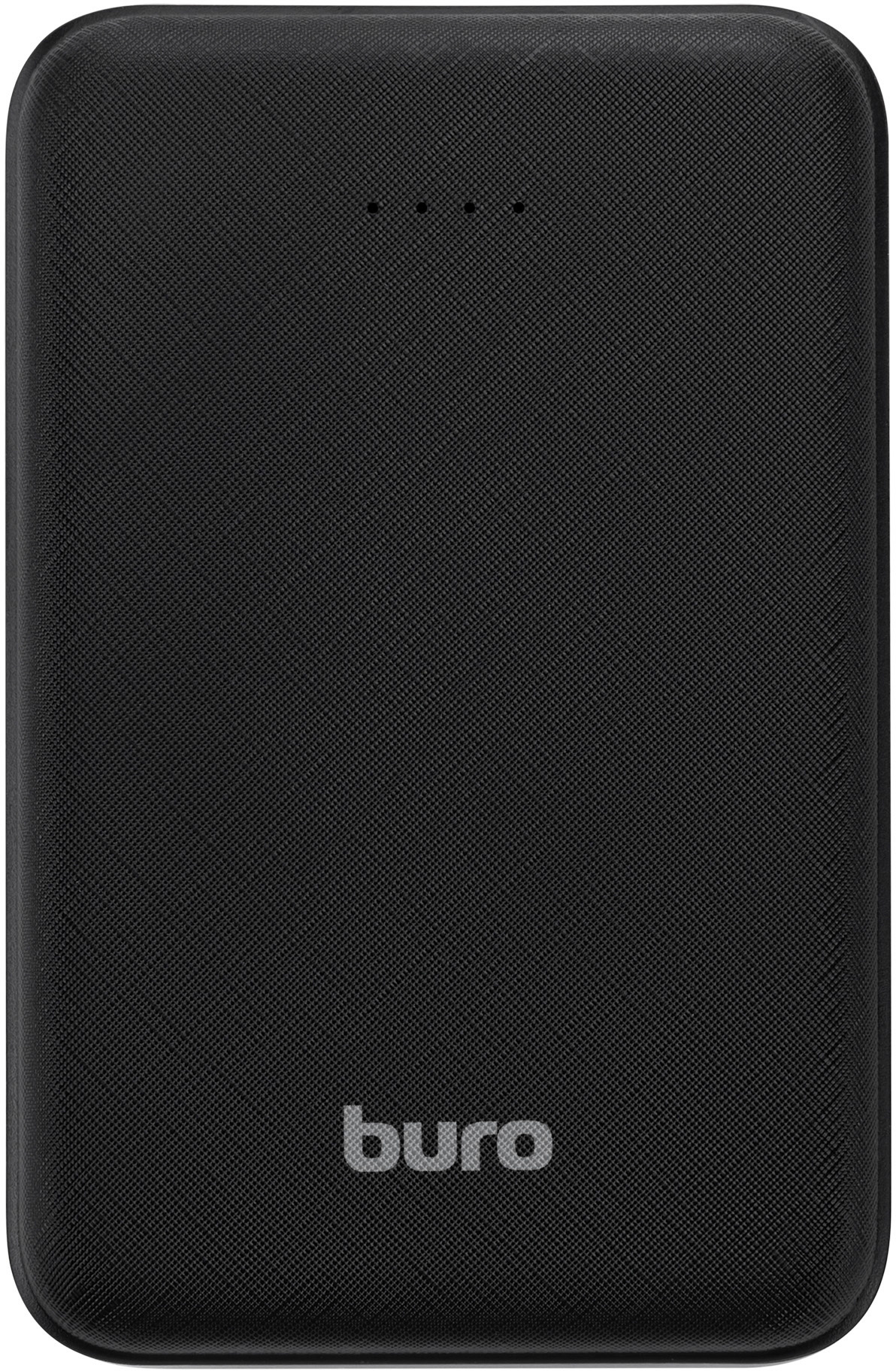 Мобильный аккумулятор Buro T4-10000 10000mAh 10W 2A 2xUSB-A черный (T4-10000-BK)