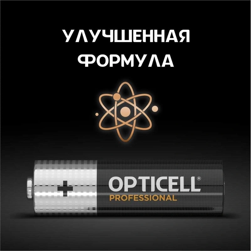 Батарея Opticell Professional LR6 AA (4шт) блистер
