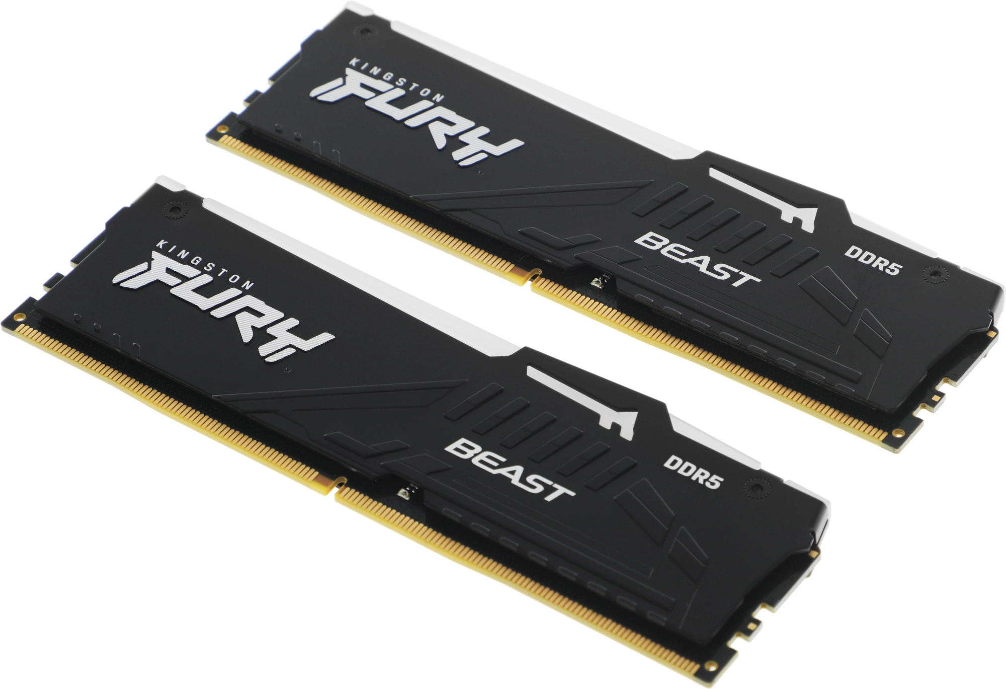 Память DDR5 2x8GB 6000MHz Kingston KF560C30BBEAK2-16 Fury Beast Black Expo RGB RTL Gaming PC5-48000 CL30 DIMM 288-pin 1.4В kit single rank с радиатором Ret