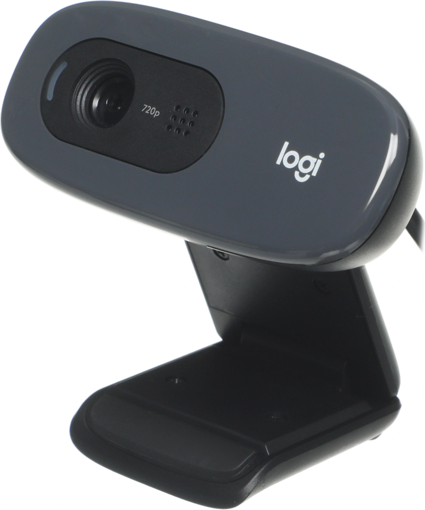 Камера Web Logitech HD Webcam C270 черный 0.9Mpix (1280x720) USB2.0 с микрофоном (960-000999)