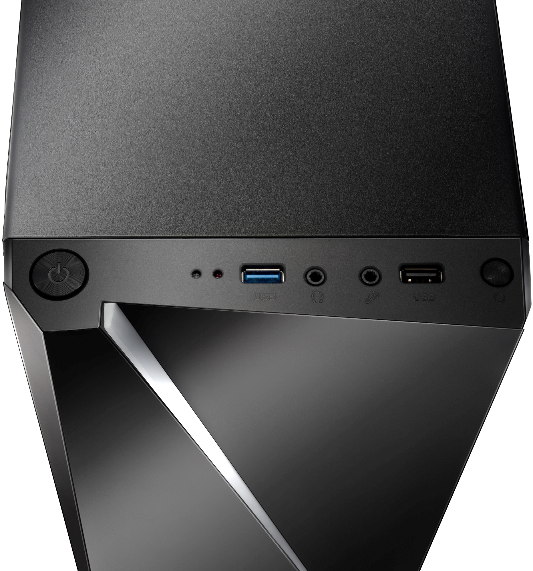 ПК IRU Tactio 320A5GER MT Ryzen 5 5600G (3.9) 16Gb SSD512Gb RGr Windows 11 Pro 64 GbitEth 500W черный (RUS) (2106549)