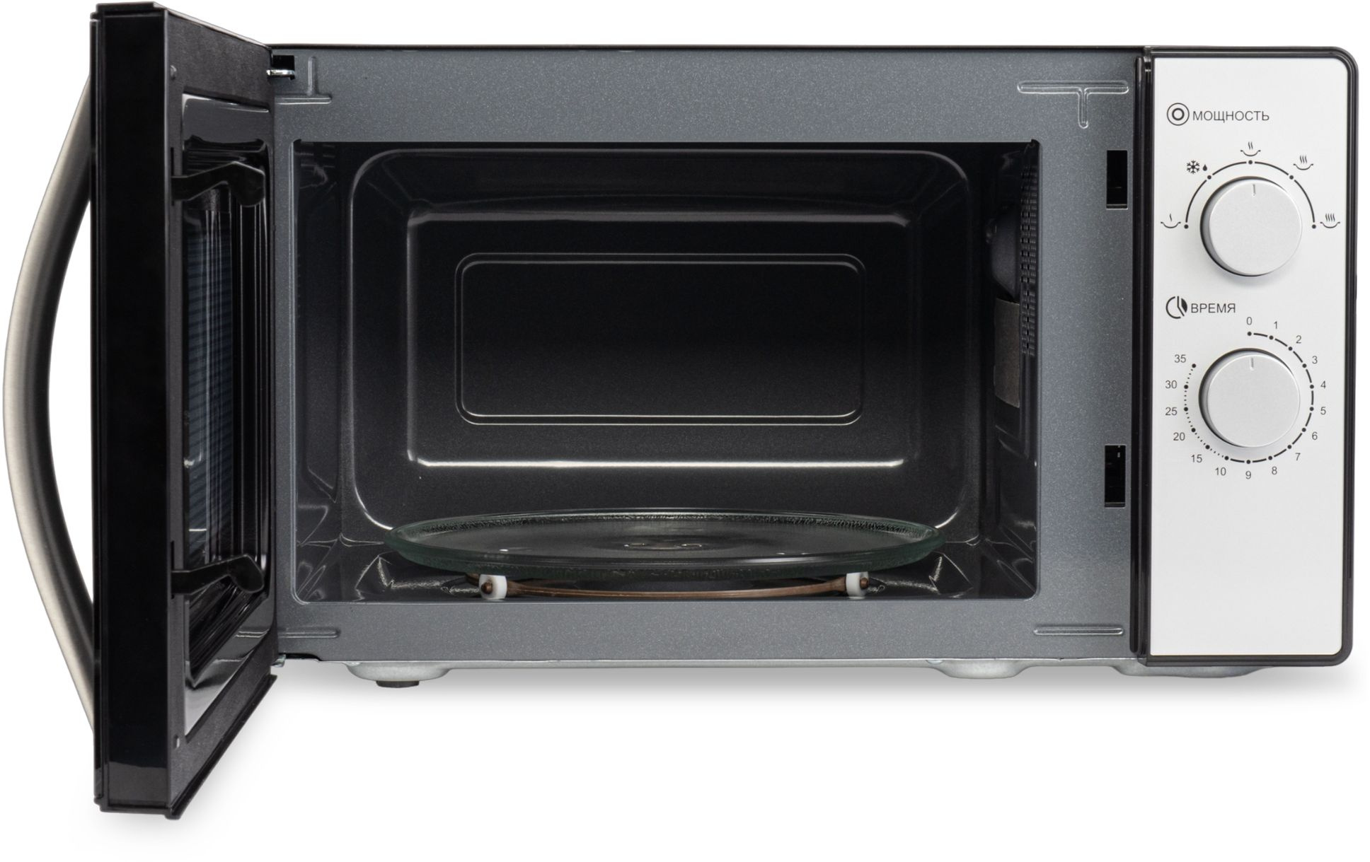 Микроволновая Печь Hyundai HYM-M2025 25л. 900Вт черный/серебристый