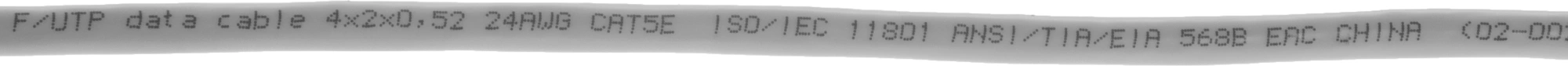 Кабель информационный Rexant PRO 02-0025 кат.5E F/UTP 4 пары 24AWG PVC внутренний 305м серый
