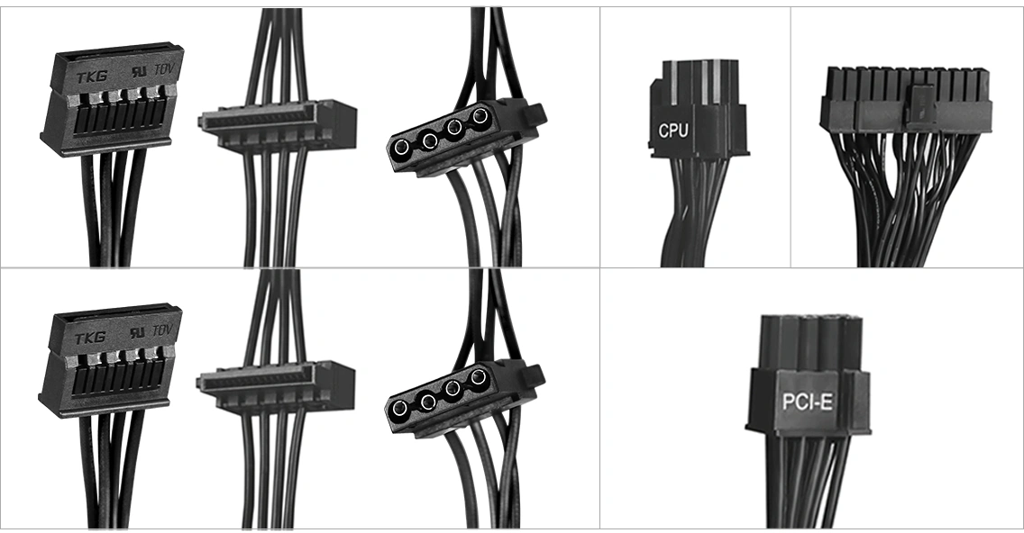 Блок питания KingPrice ATX 600W KPPSU600 (20+4pin) 120mm fan 4xSATA RTL