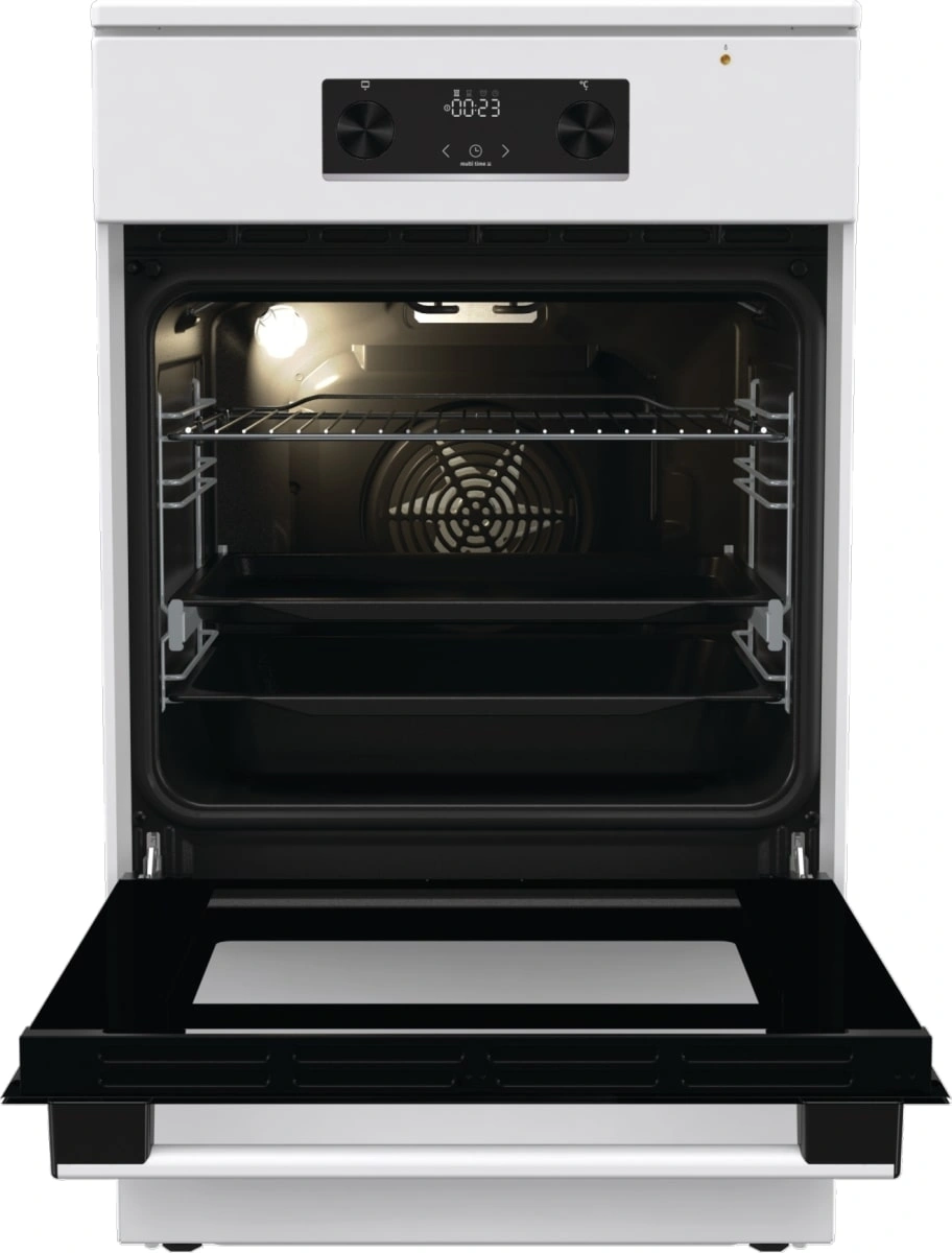 Плита Электрическая Gorenje GEIT5C60WPG белый стеклокерамика (без крышки)