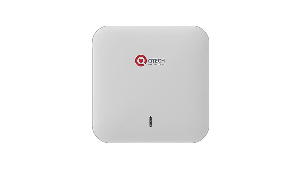 QWP-65-AC-VC Двухдиапазонная Wi-Fi точка доступа QTECH внут.исп. Три радиомодуля 2.4GHz(300Mbps)+5GHz(900Mbps)+5GHz(900Mbps). 2100Мbps. SSID:12(по 4 на радиомод.)Встроенная 5dBi MIMO антенна.2.412-2.472 ГГц; 5.180-5.825 ГГц(802.11 a/b/g/n/ac)