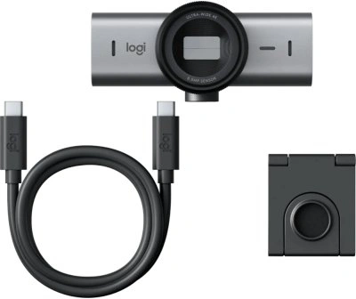 Камера Web Logitech MX Brio черный 8.5Mpix (3840x2160) USB3.0 с микрофоном (960-001549)