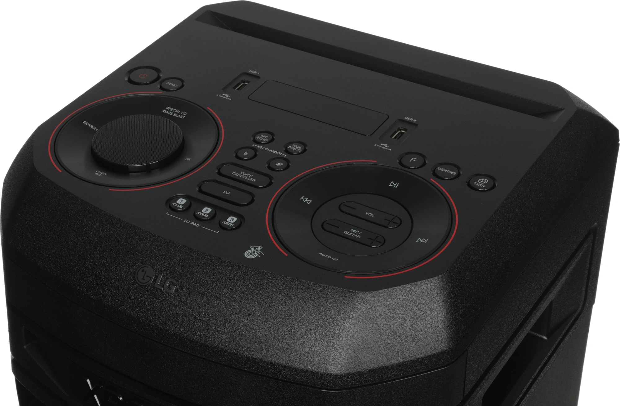 Минисистема LG XBOOM RNC5 черный 300Вт FM USB BT