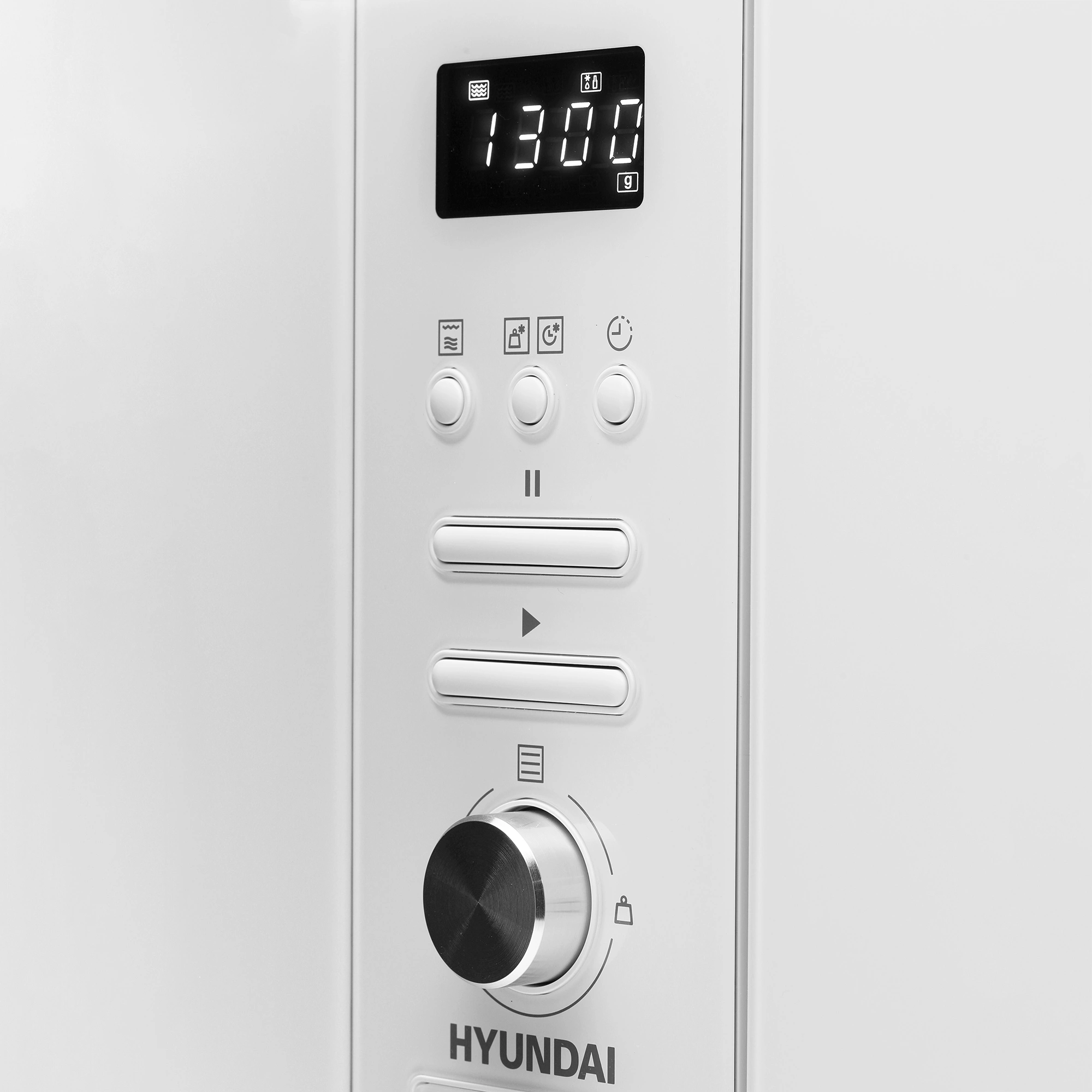 Микроволновая печь Hyundai HBW 2040 WG 20л. 800Вт белый (встраиваемая)
