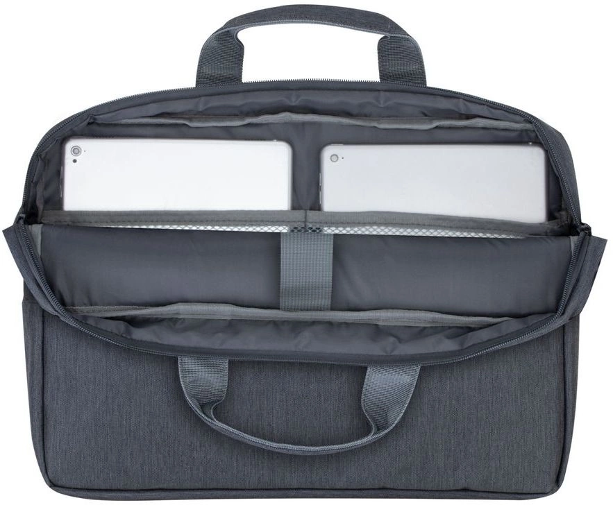 Сумка для ноутбука 15.6" Riva 7532 темно-серый полиэстер (7532 DARK GREY)