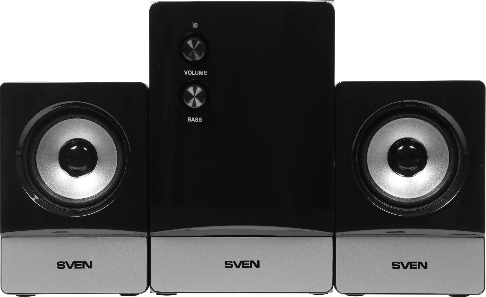 Колонки Sven MS-90 2.1 черный 10Вт
