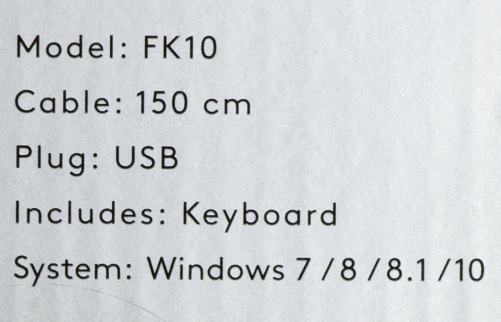 Клавиатура A4Tech FK10 черный/оранжевый USB (FK10 ORANGE) кабель 1.5м
