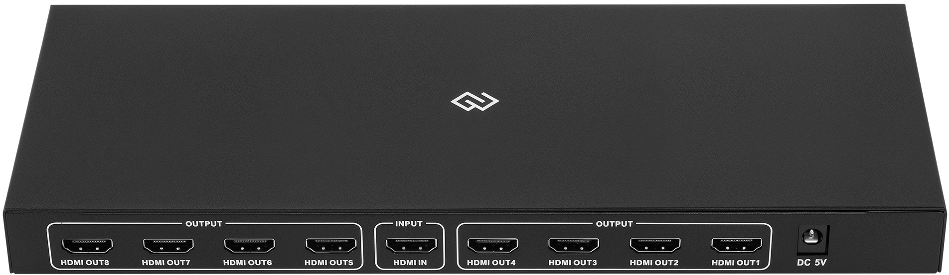 Сплиттер аудио-видео Digma DHSP-v1.4x8 HDMI (f)/8xHDMI (f) черный