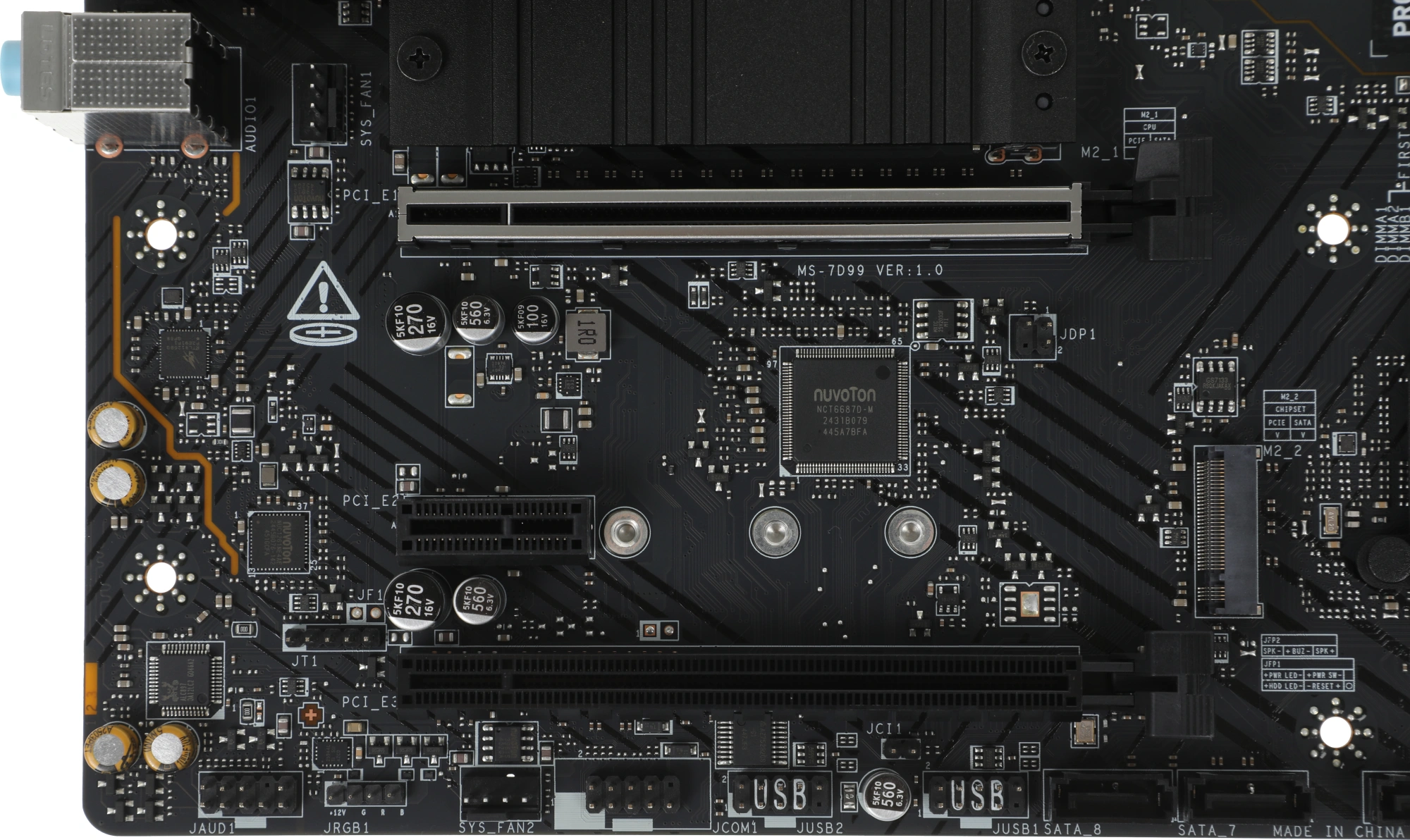 Материнская плата MSI PRO B760M-A WIFI DDR4 Soc-1700 Intel B760 4xDDR4 mATX AC`97 8ch(7.1) 2.5Gg+HDMI+DP