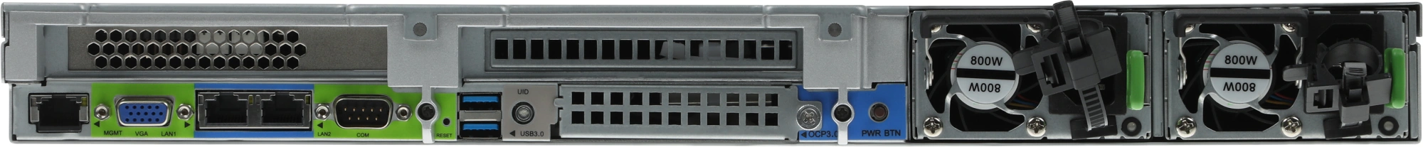 Сервер IRU Rock G1204P 2x6330 4x32Gb 9361-8I AST2500 2xGigEth 2x800W w/o OS (2084300)