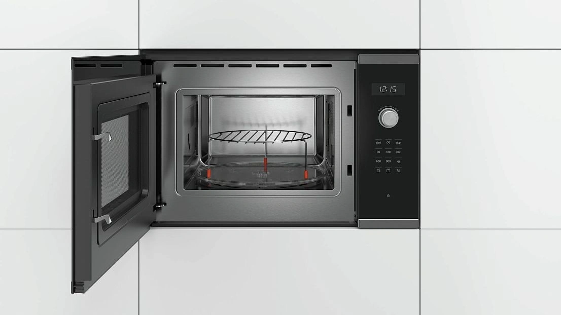 Микроволновая печь Bosch BEL554MS0 25л. 900Вт черный/нержавеющая сталь (встраиваемая)