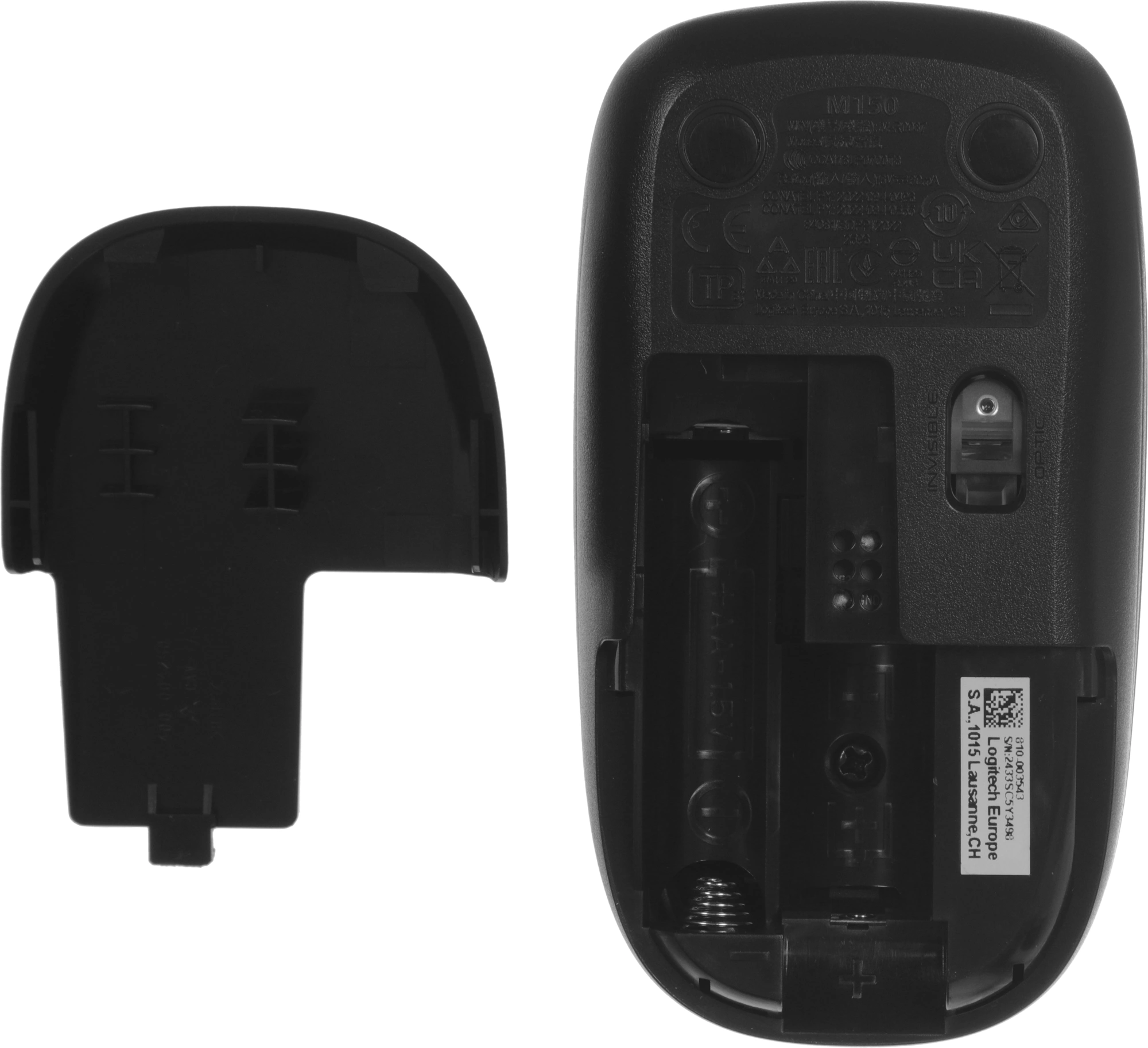 Клавиатура + мышь Logitech MK220 клав:черный мышь:черный USB беспроводная (920-003169)