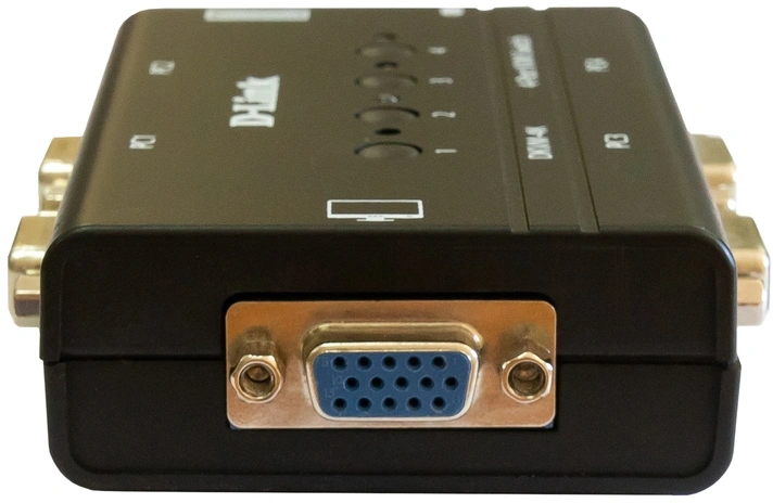 Переключатель KVM D-Link DKVM-4K 4xPC port (DKVM-4K/B3A)