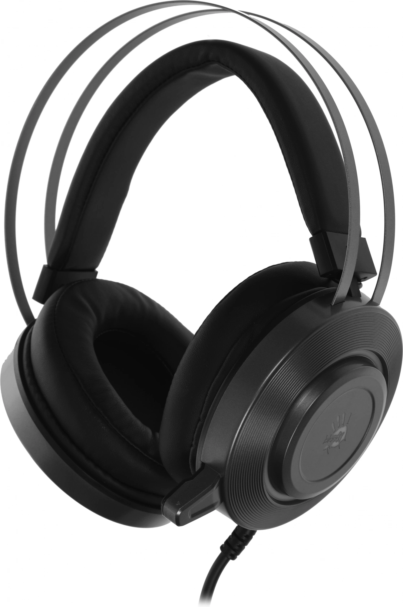 Наушники с микрофоном A4Tech Bloody G521S серый 2.3м мониторные USB оголовье (G521S)